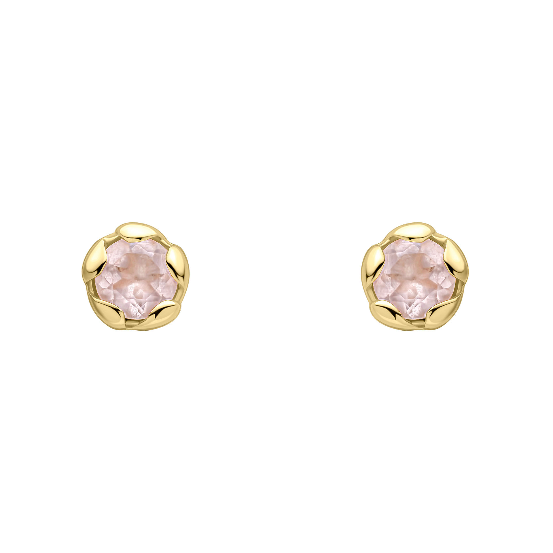 Laura Ashley Petal Set Semi-Precious Stud Earrings