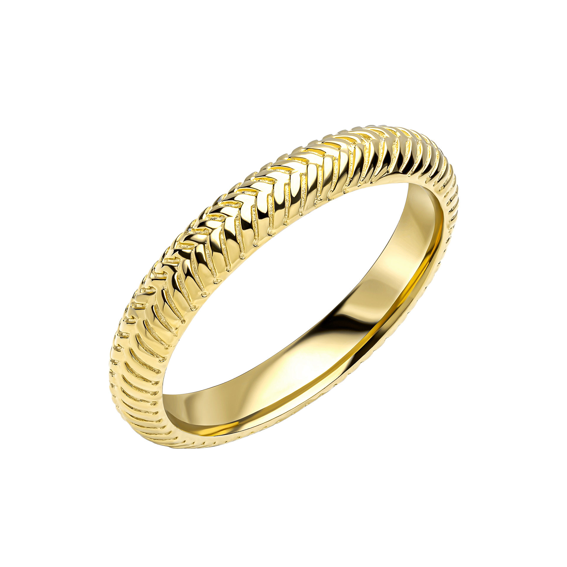 Laura Ashley Picnic Basket Weave Ring