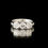 Thumbnail: Platinum 3 Stone Diamond Engagement Ring