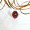 Thumbnail: Oval Cabochon Garnet Ring