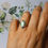 Thumbnail: Opal, Emerald & Diamond Ring