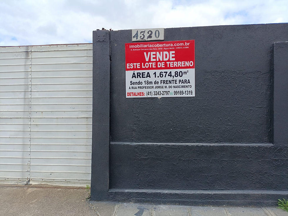 Miniatura: LOTE DE TERRENO COM ÁREA DE 1.674,80m2 EM SÃO JOSÉ DOS PINHAIS