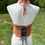 Thumbnail: Burnt Orange w/ Gray Lace Halter Top