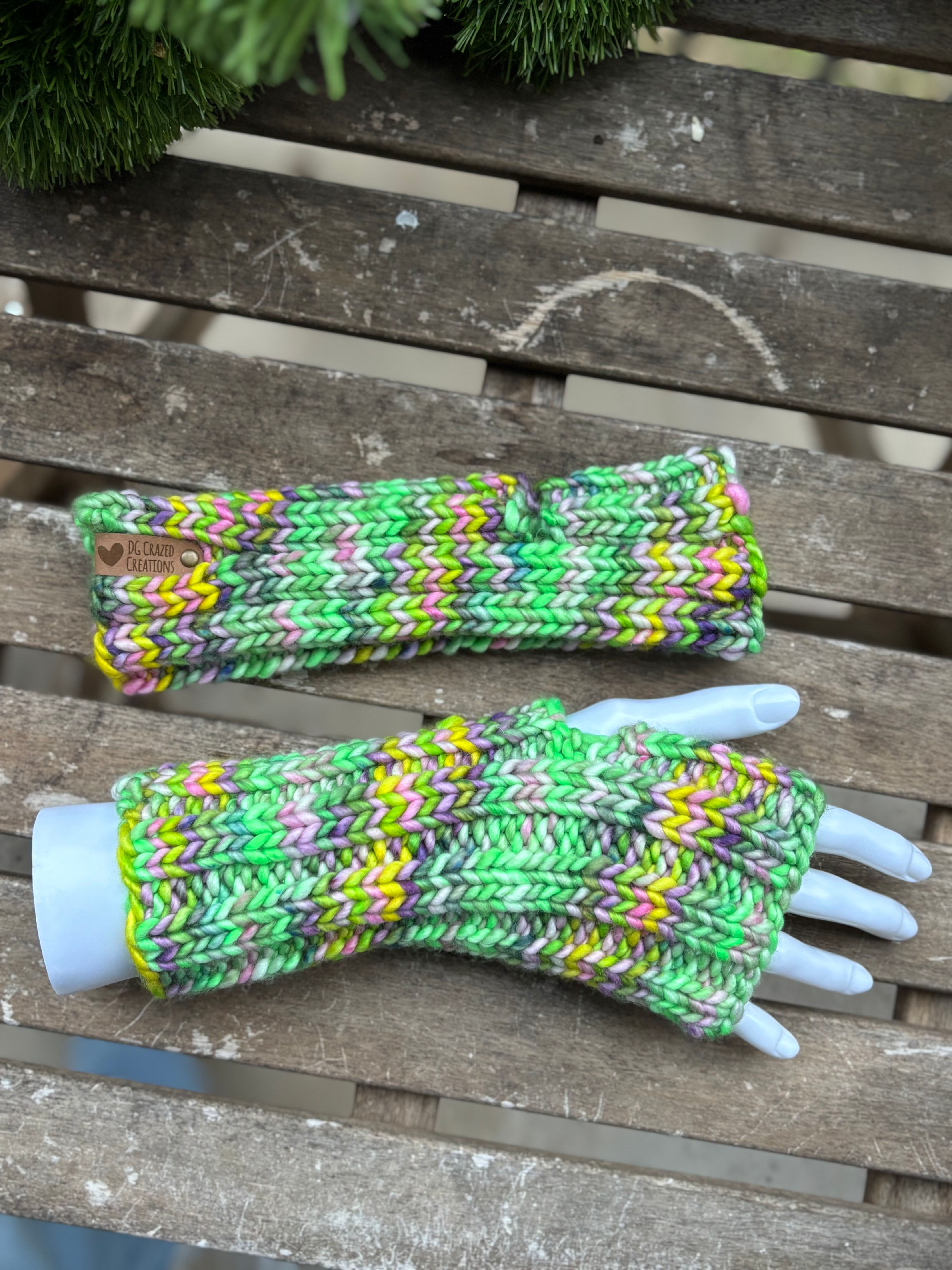 Knitted Arm Warmers