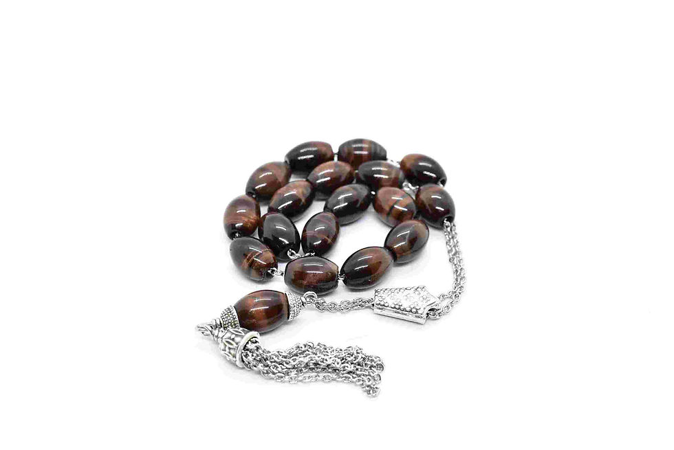 Thumbnail: Bull's Eye Semiprecious stone beads