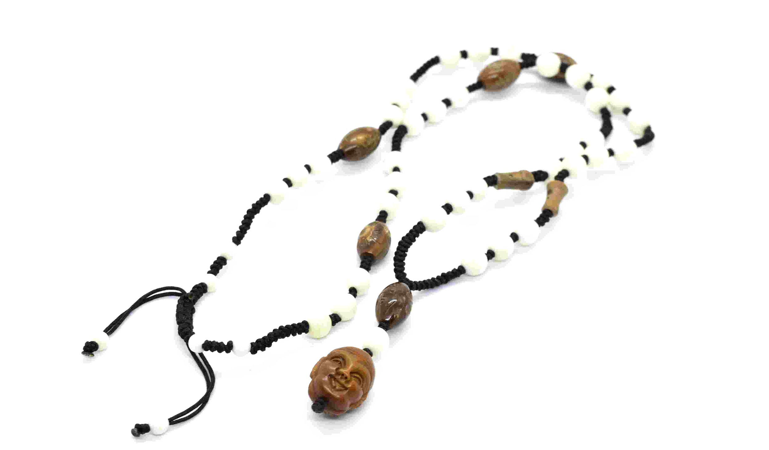 Chinese Buddha Rosary Necklace