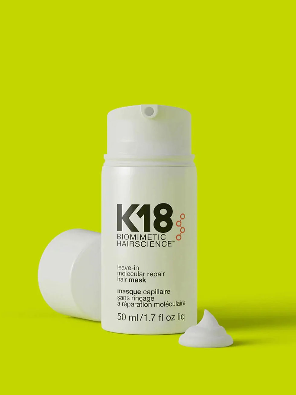 A K18 repair hair mask