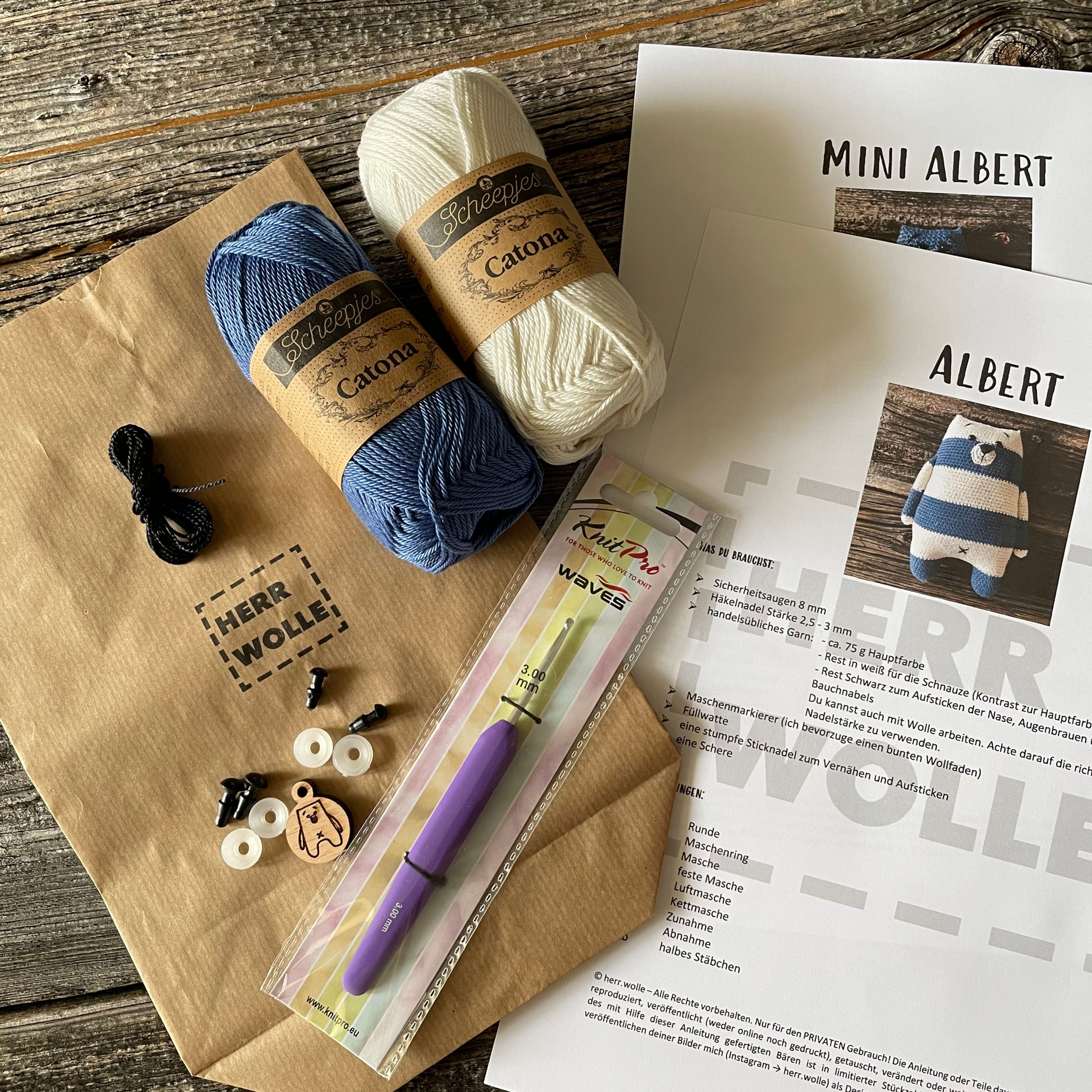 Starterset Albert blau