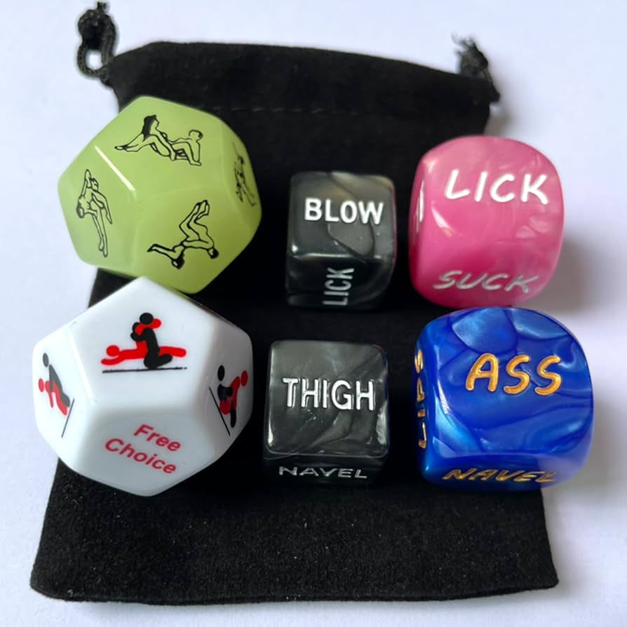 Trò chơi tình dục với Dirty Dice – xúc xắc gợi ý hành động giúp khơi dậy sáng tạo trong phòng ngủ