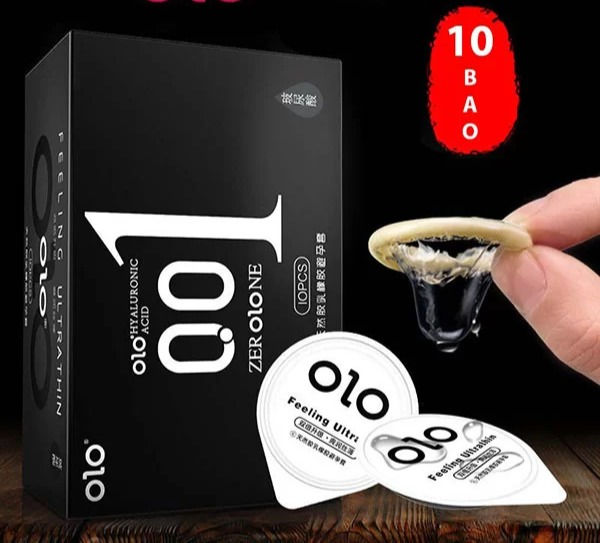 Thumbnail: Hot & Cold OLO 001 thin and smooth hyaluronic acid condom