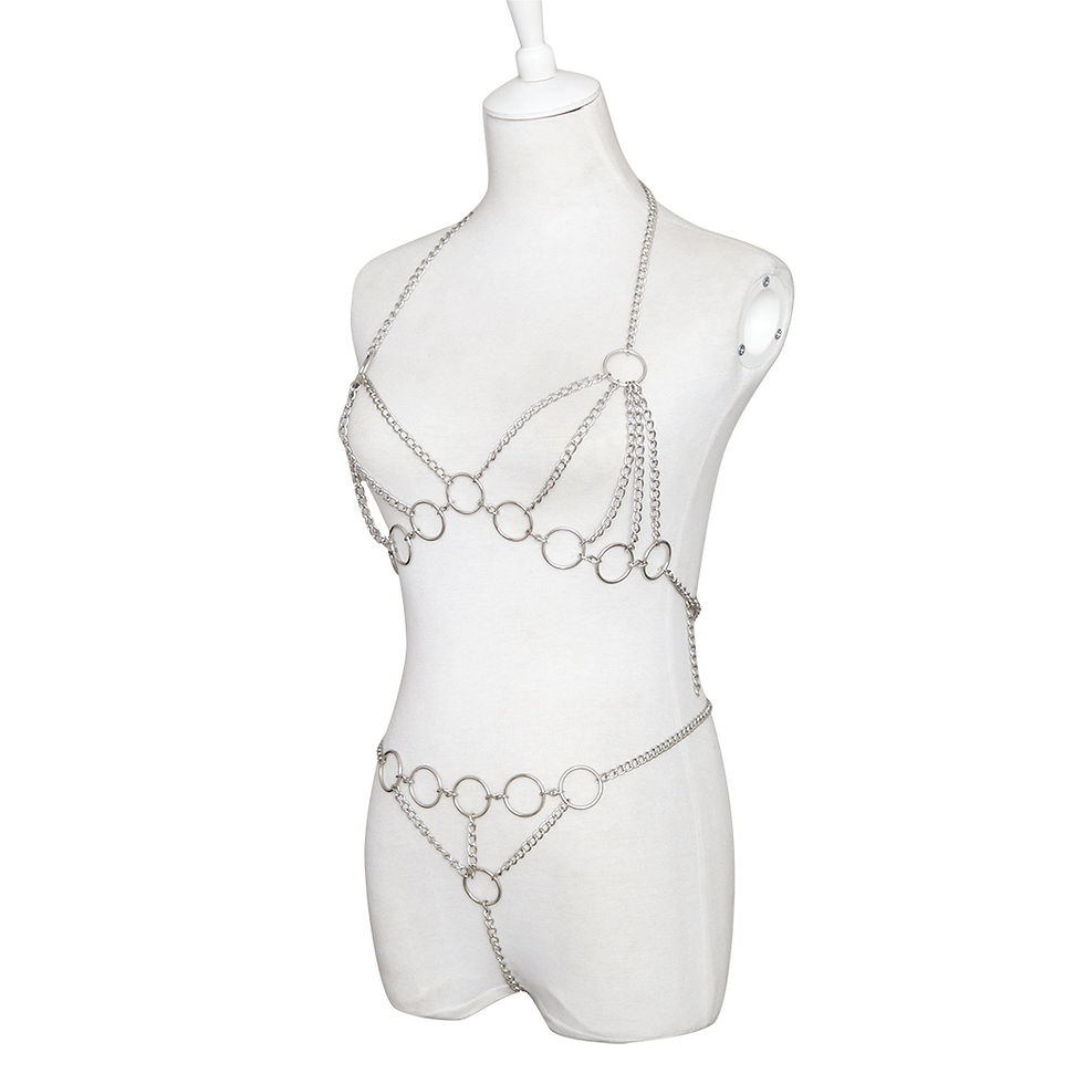 Thumbnail: Sexy body chain bikini