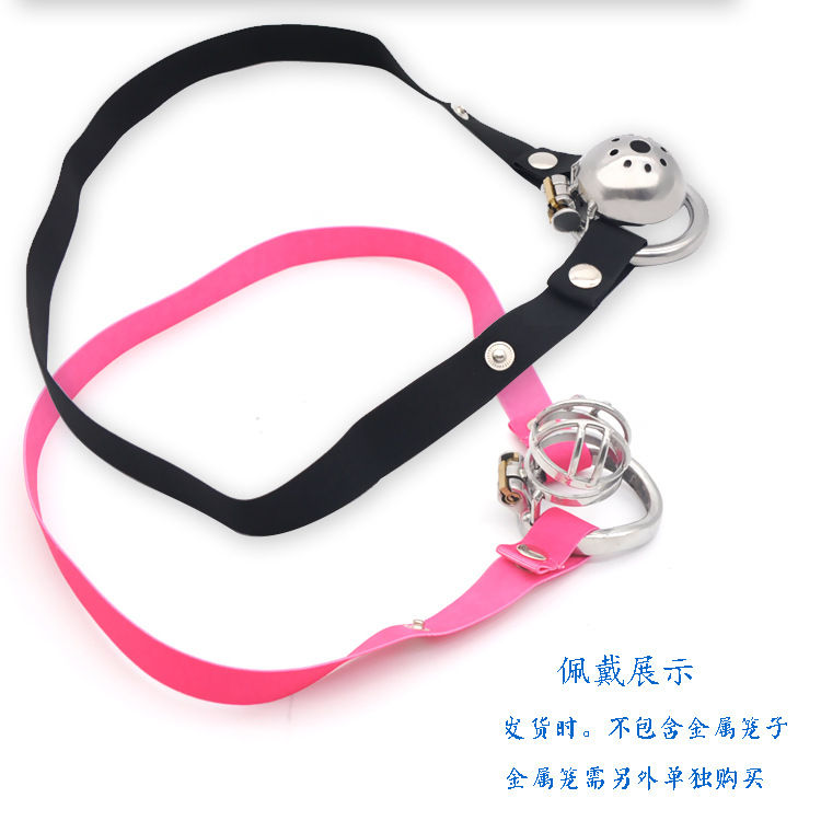 Thumbnail: Chastity belt - cock cage holder