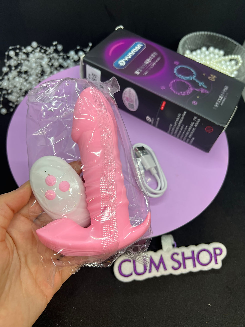 Hình thu nhỏ: Trứng rung thụt dạng quần lót điều khiển từ xa Yunman