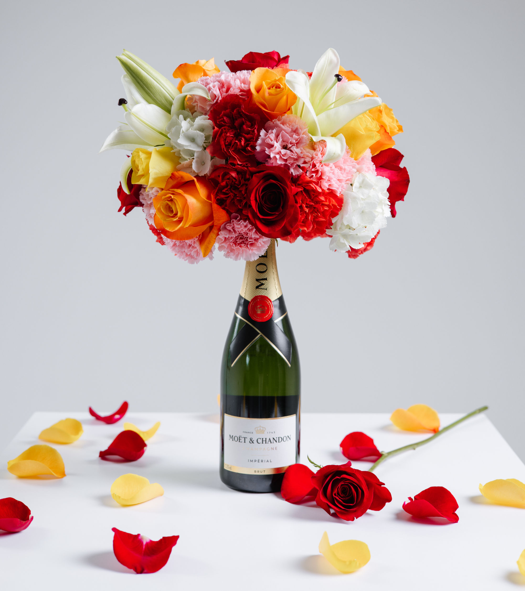 Champagne Flowers