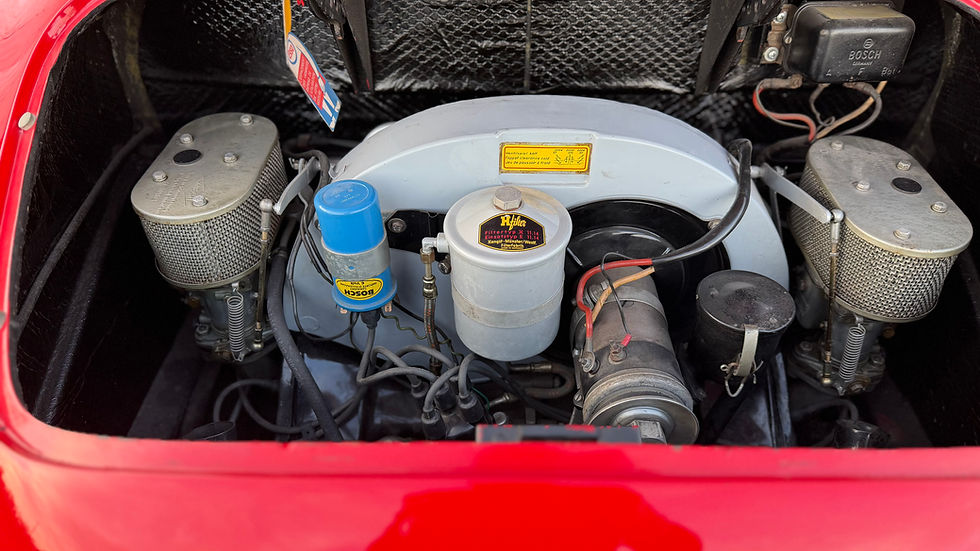 Miniature : Porsche 356 BT5 Roadster S90 1960