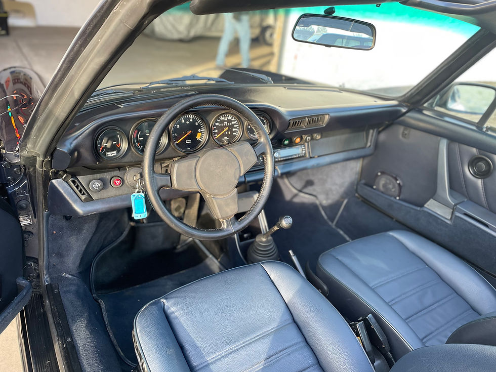 Miniature : Porsche 911 SC 3.0 Targa