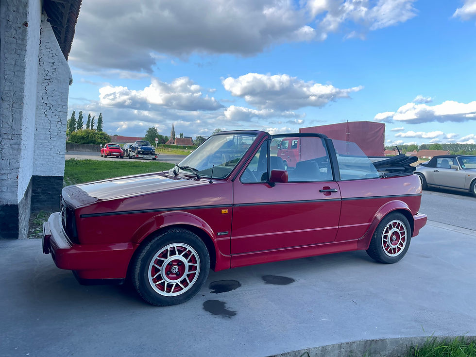 Miniature : VW Golf 1 Cabriolet 1991