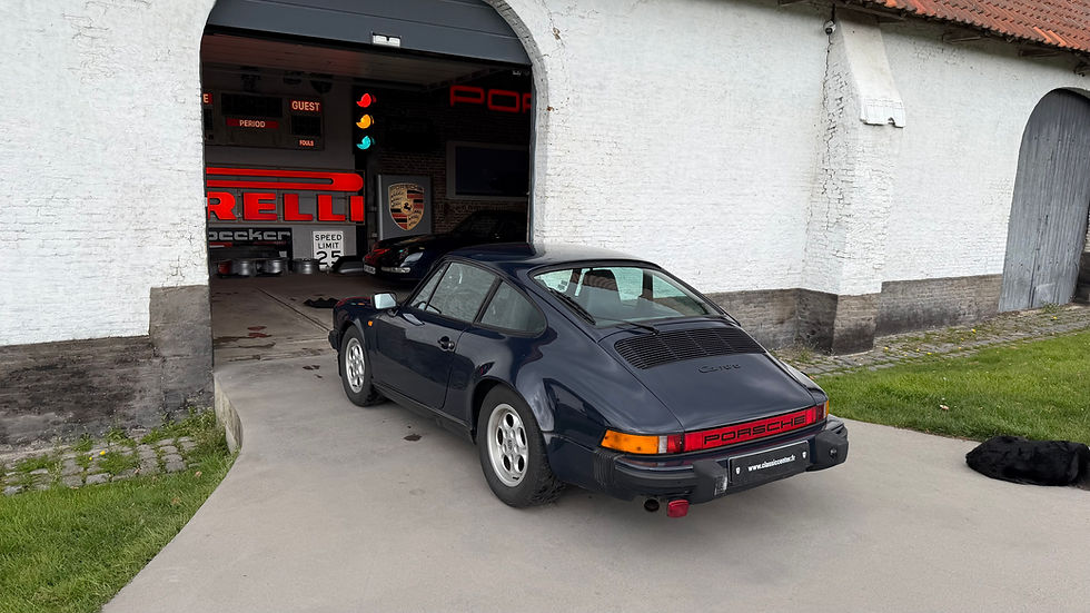 Miniature : Porsche 911 Carrera 3.2 1986