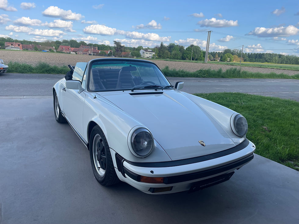 Miniature : Porsche 911 Carrera 3.2 Cabriolet 1984