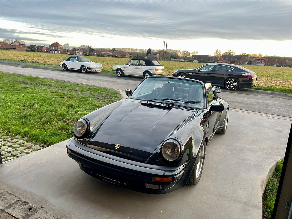 Miniature : Porsche 911 Carrera 3.2 Cabriolet Turbolook