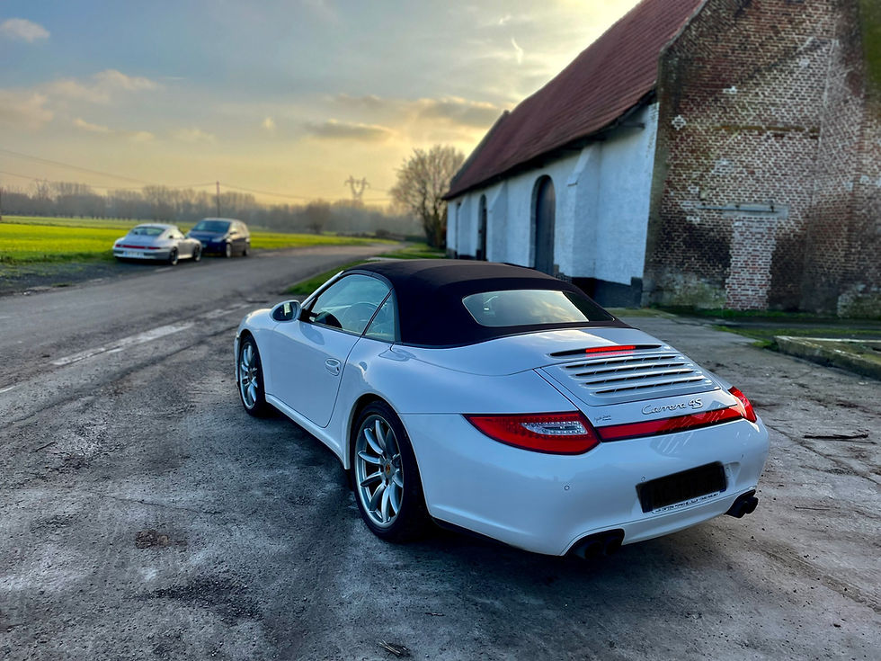 Miniature : Porsche 911 type 997 4S Cabriolet PDK