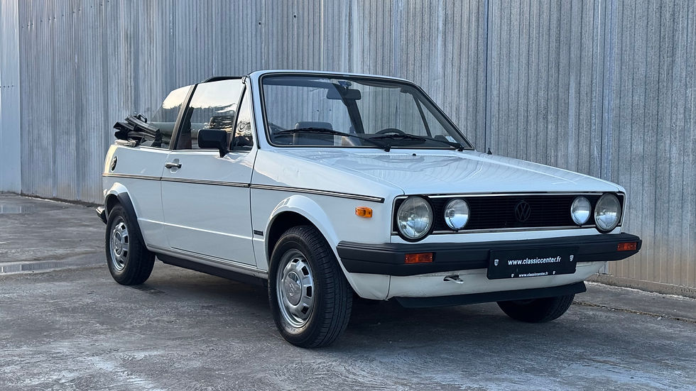 Miniature : VW Golf Cabriolet 1983