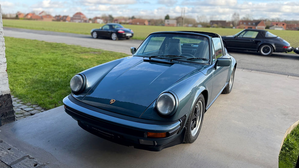 Miniature : Porsche 911 Carrera 3.2 Targa G50 1988