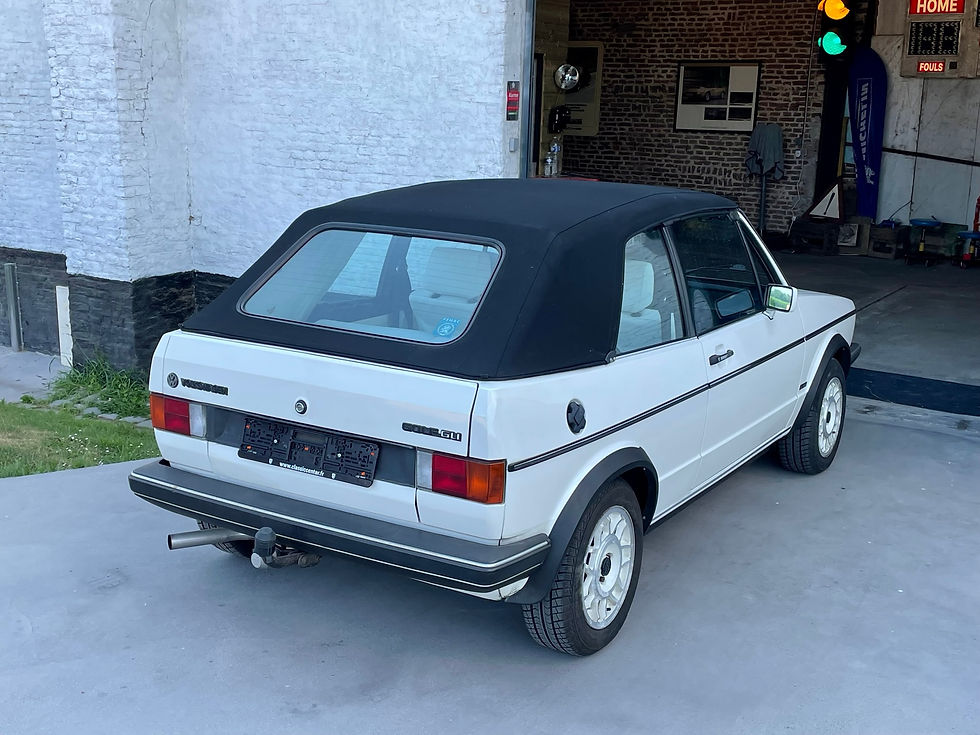 VW Golf 1 Cabriolet 1984 GLI