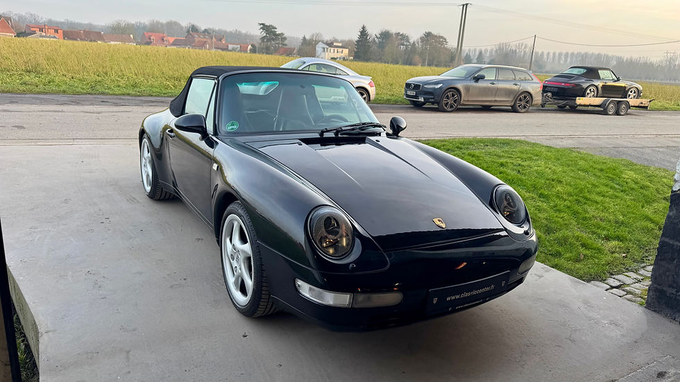 Miniature : Porsche 911 type 993 Carrera 2 Cabriolet 1996