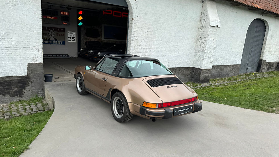 Miniature : Porsche 911 Targa 3.2 G50 1987