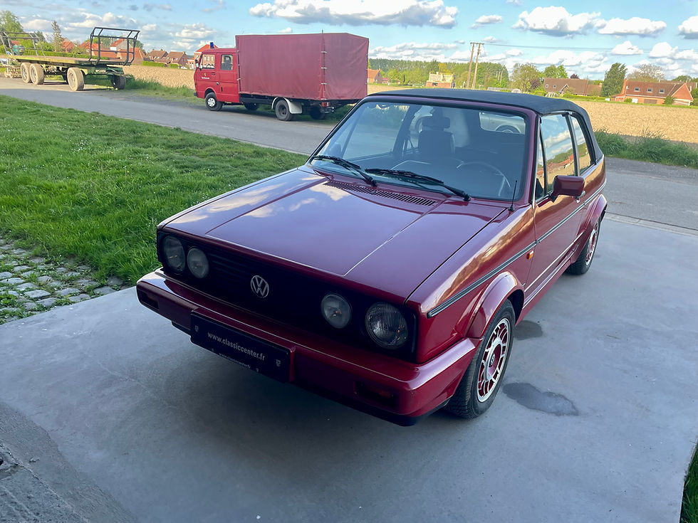 Miniature : VW Golf 1 Cabriolet 1991