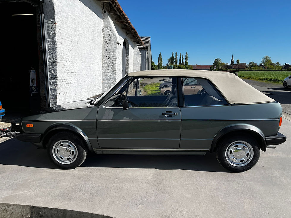 Miniature : VW Golf 1 Cabriolet 1984