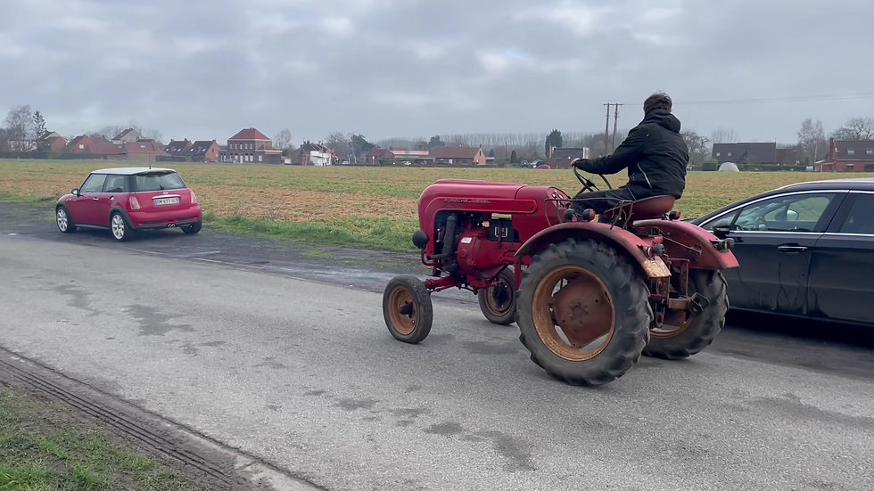 Miniature : Porsche Tracteur P111 Diesel 1957