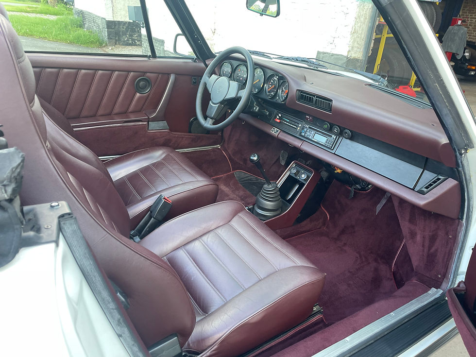 Miniature : Porsche 911 Carrera 3.2 Cabriolet 1984