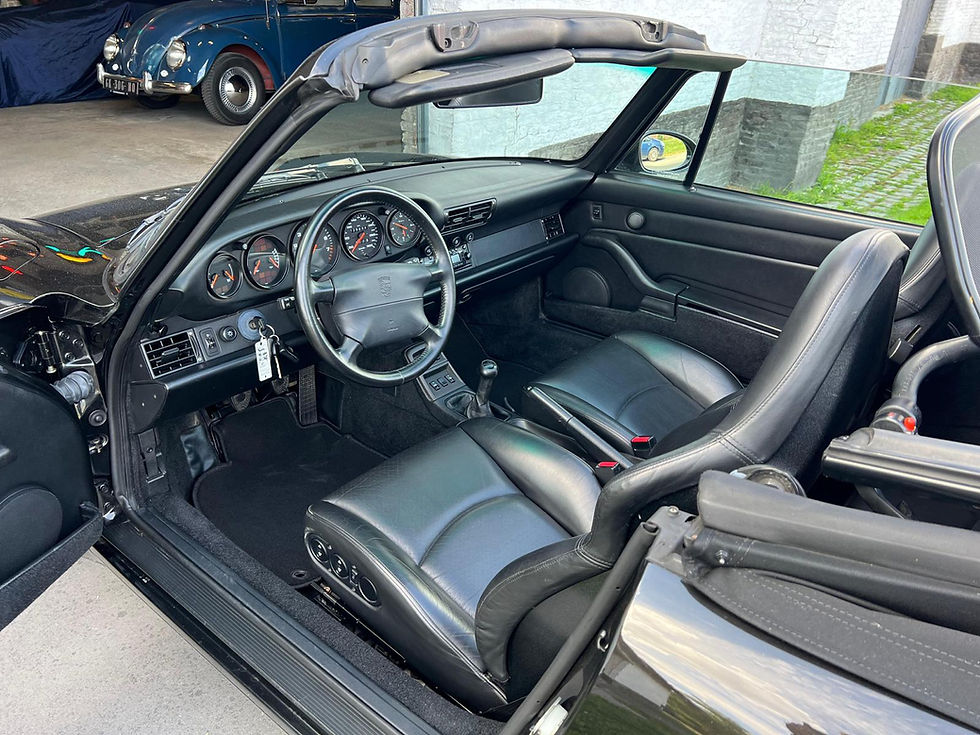 Miniature : Porsche 911 type 993 Carrera 2 Cabriolet