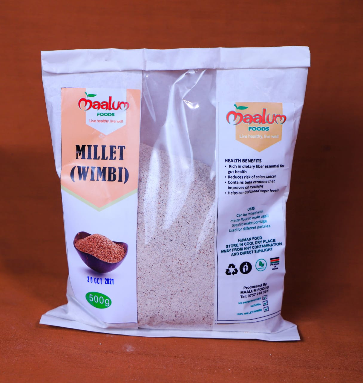 Millet (Wimbi) Flour 500gms