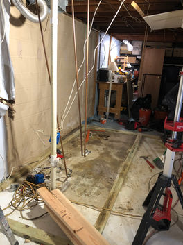 After bathroom demo