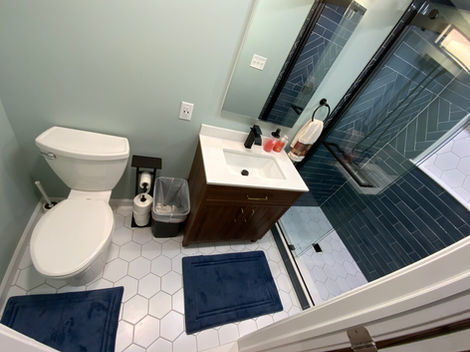 Bathroom with shower