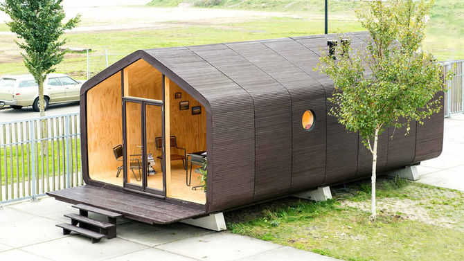 A House made out of Cardboard