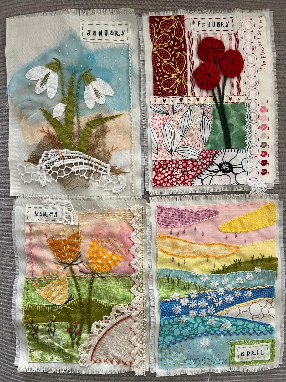 Slow Stitching Monthly Meet