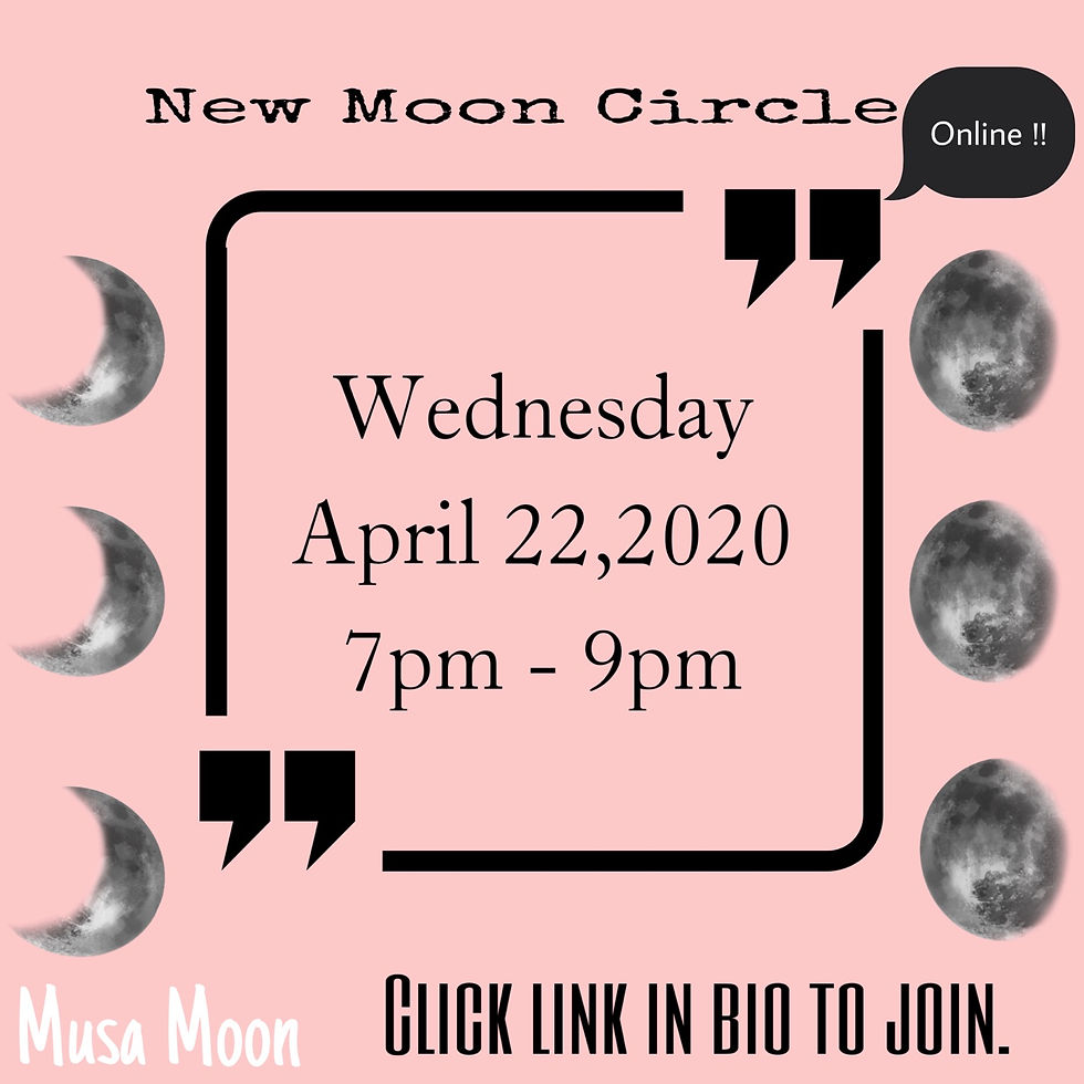 New Moon in Taurus 