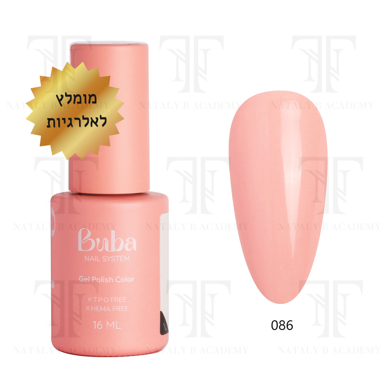 Buba לק ג'ל 086