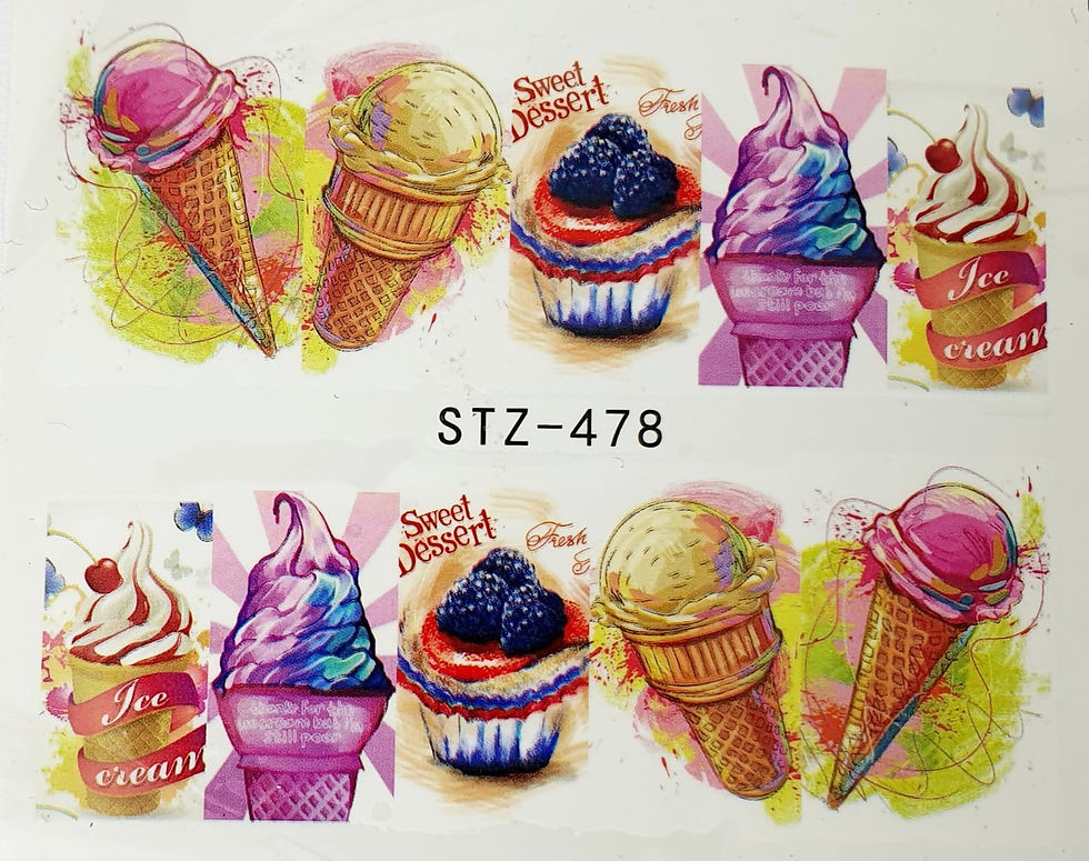 תמונה ממוזערת: מדבקות מים לציפורניים