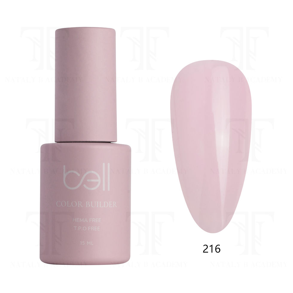 ג'ל לבנייה בל בבקבוק גוון 216  Bell Builder Gel