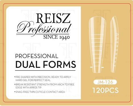 טיפסים לבנייה הפוכה צורת בלרינה ארוך 120 יחידות - Dual Forms Reisz Professional