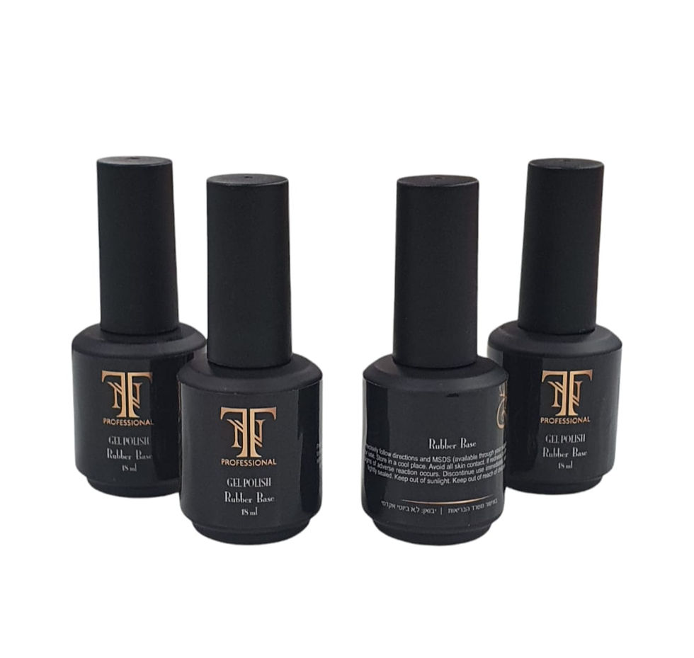 תמונה ממוזערת: 4 יחידות טופ קוט ללא נטרול+ראבר בייס  Rubber Base+Top Coat NT PROFESSIONAL