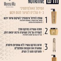 תמונה ממוזערת: מסכה ניוטריטיב לשיקום שיער פגום ויבש – מורנה מיה Morena Mia