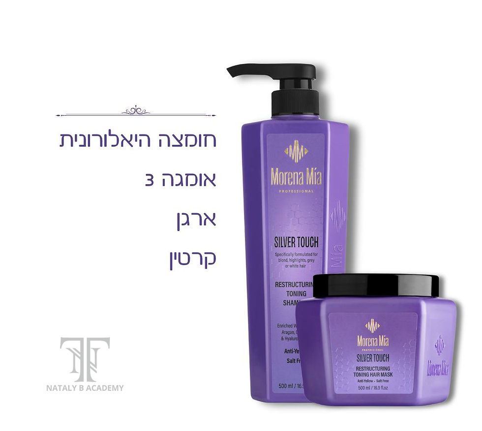 תמונה ממוזערת: מארז סילבר טאצ` טיפולי לשיער צבוע / בלונדיני – מורנה מיה Morena Mia