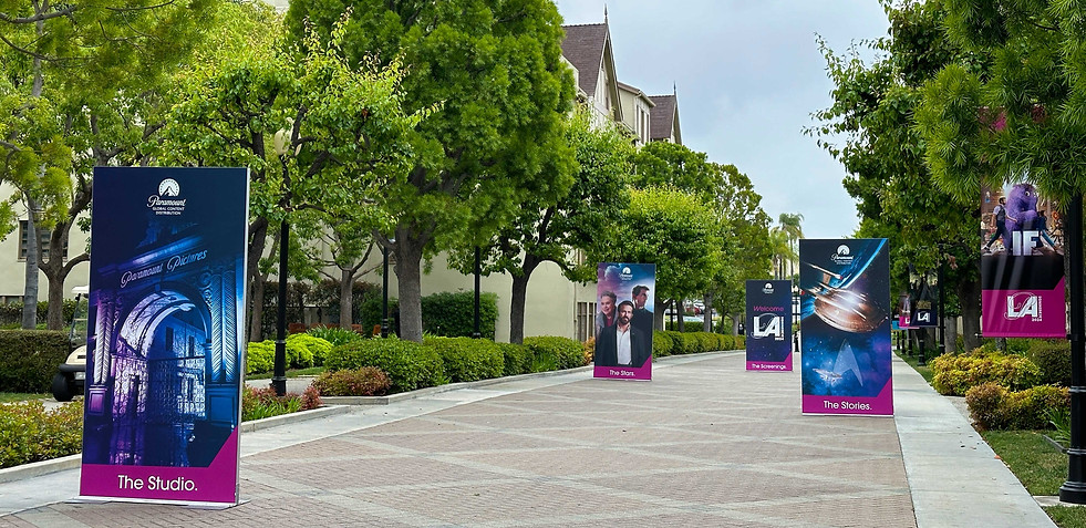 Paramount Paseo Standees LA Screenings 20245