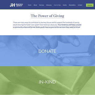 Journey House Pasadena website